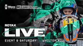 2024 Wera Tools British Kart Championships LIVE  Whilton Mill Event 8  Saturday [upl. by Anson]