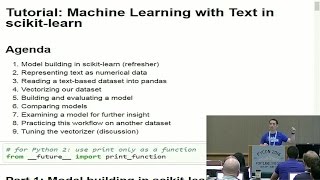 Machine Learning with Text in scikitlearn PyCon 2016 [upl. by Corabella]