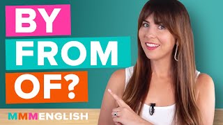 Whats The Difference English Prepositions BY  FROM  OF [upl. by Cammi]