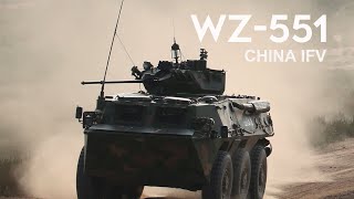 WZ551 Chinas First Domestic Wheeled Infantry Fighting Vehicle [upl. by Eedyaj300]