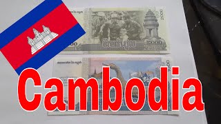 Cambodia commemorative 1000 and 2000 riel banknotes [upl. by Gnuhc]