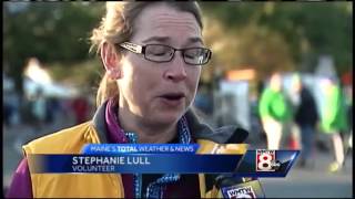 Thousands of runners compete in Maine Marathon [upl. by Livvie]