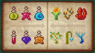 Terraria 144 Buff Potion Crafting Recipes [upl. by Xenophon365]