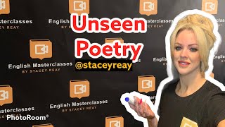 Unseen Poetry [upl. by Imotas]