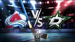 Dallas Stars vs Colorado Avalanche Game 3 [upl. by Lorusso]