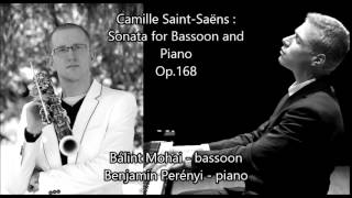 Camille SaintSaëns Sonata for Bassoon and Piano [upl. by Sofie]