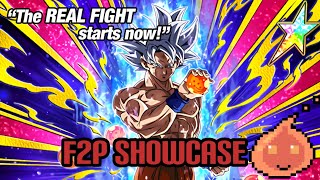 Awakening SOON 30  100 F2P STR UI Goku Lvl 10 Links F2P Showcase  DBZ Dokkan Battle vtuber [upl. by Lutero]