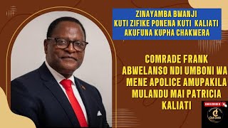 COMRADE FRANK AKUPITILIZA KUULULA MENE APOLICE AMUPAKILA MULANDI KALIATI1 [upl. by Lerrud]