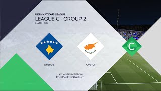 Kosovo vs Cyprus  Fadil Vokrri Stadium  202425 UEFA Nations League  PES 2021 [upl. by Ydderf]