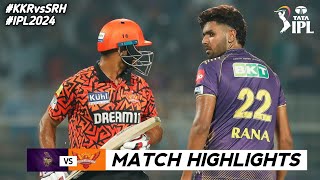 KKR vs SRH 3rd Match IPL 2024 Highlights  IPL Highlights 2024  KKR vs SRH highlights today [upl. by Esinej]