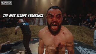 THE TOP DOG ▶ HARDEST BLOODY KNOCKOUTS HIGHLIGHTS COMPILATION  HD 2023 [upl. by Albina]