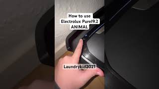 How to use Electrolux PureI92 ANIMAL robot vacuum cleaner robotvacuumcleaner [upl. by Nelyt711]