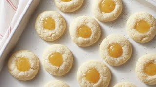 Easy Lemon Thumbprint Cookies  Betty Crocker Recipe [upl. by Etnovad56]