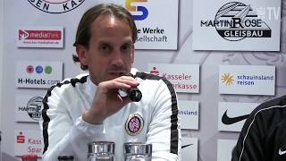 löwentv • Pressekonferenz KSV Hessen Kassel  SV Wehen Wiesbaden  17102018 [upl. by Ispep]