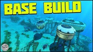 Subnautica Base BUILDING  Scanner Room Moonpool Bio Reactor and MORE E5  Z1 Gaming [upl. by Ahseenyt]