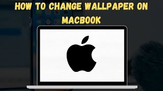 How To Change Wallpaper On MacBook 2024 🖼️ Personalize Your Desktop [upl. by Anauqes859]