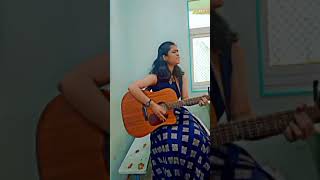 Baarishein anuv jain Namu baarisheinanuvjain guitarcover guitar [upl. by Menis701]