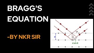 Bragg’s equationboardexam2023 neet jee solid state [upl. by Aihselat858]