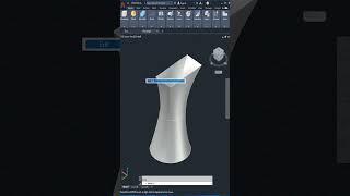 AutoCAD 3D 3D Modeling command loft How to edit loft in AutoCAD Autodesk shorts [upl. by Domini]