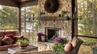 Fireplace mantel decorating ideas [upl. by Dnaletak]