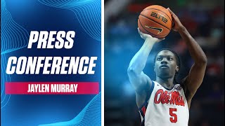 PRESSER Chris Beard amp Jaylen Murray Long Island Postgame [upl. by Llenrag340]