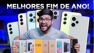 TOP 5 Melhores Smartphones para COMPRAR no fim do ano  Começo de 2024 quotReis do custo benefícioquot [upl. by Balas]