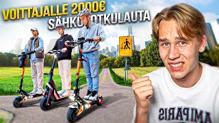 Kuka Ajaa Pisimpään VOITTAA 2000€ 😱 HAASTE [upl. by Trometer602]