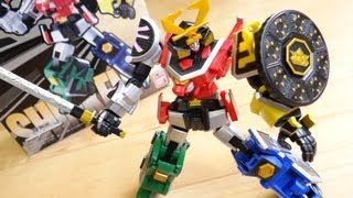 SRスーパーロボット超合金 DXシンケンオー 侍戦隊シンケンジャー レビュー！フル可動アクションフィギュア [upl. by Eremaj]