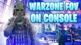 WARZONE FOV SLIDER IS COMING TO CONSOLE  120 FPS [upl. by Matheny148]