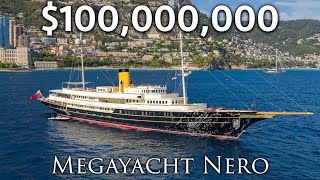 100 Million Yacht Tour  297 ft Superyacht Nero [upl. by Oelak709]