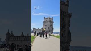 The first stop is Belém Tower lisbon portugal europe [upl. by Bobina952]