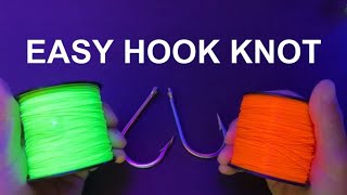 EASY FISHING KNOT FOR HOOKS [upl. by Brost]