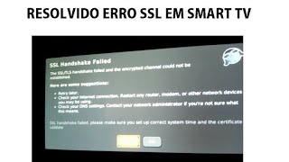 SSL HANDSHAKE FAILED YOUTUBE TV [upl. by Adli479]