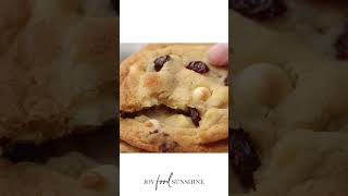 White chocolate cranberry cookies recipe [upl. by Reppart]