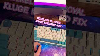 RK ROYAL KLUDGE WIRELESS KEYBOARD FIX Super Easy Don’t return before trying this royalkludge s98 [upl. by Battiste442]