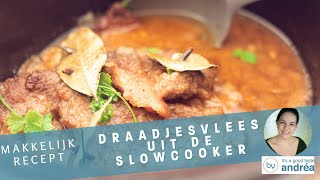 Draadjesvlees uit de Slowcooker [upl. by Einaled]