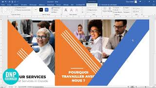 Comment réaliser un dépliant à 3 volets facilement en ms word [upl. by Notserk899]