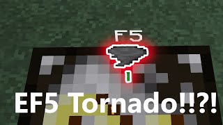 Minecraft Tornado Survival S1 EP12 EF5 TORNADO [upl. by Flint]