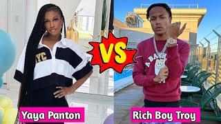 Rich Boy Troy vs Yaya Panton Lifestyle Comparison 2024 [upl. by Dewain]