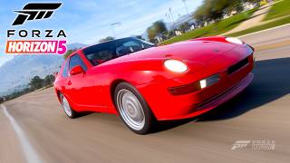 Probando el Porsche 968 Turbo S de 1993  Forza Horizon 5 [upl. by Naliorf]