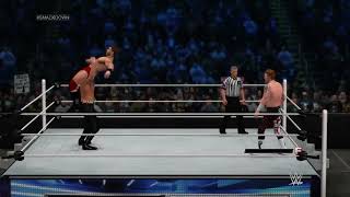 Baron Corbin v Robert v Heath Slater  PowDown [upl. by Cash]