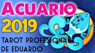 ♒️ ACUARIO 2019 👍🤩 Te Superas y Alcanzas tus Sueños ✨🌟 TAROT y HORÓSCOPOS 2019 GRATIS 🔔 [upl. by Marasco]