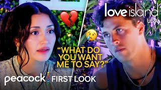 First Look Leah FINALLY Confronts Rob  Love Island USA on Peacock [upl. by Nalaf179]