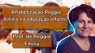 Prof de Reggio Emilia Alfabetização Reggio Emilia na educação infantil  Consciência fonológica [upl. by Goltz]