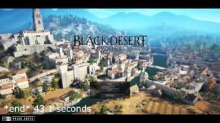 Black Desert Online load time SSD vs HDD [upl. by Daniyal]