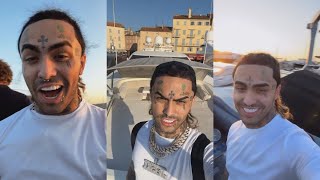 Lil Pump Rides Speed Boat With Friends [upl. by Utas]