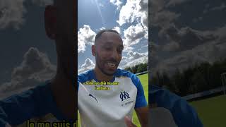 Pierre Emerick Aubameyang a un message pour vous  🤳💙 [upl. by Nastassia95]