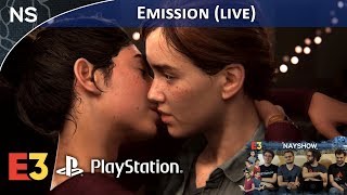 E3 2018  Conférence Sony PlayStation  Émission 25 en Direct NAYSHOW [upl. by Dreeda]