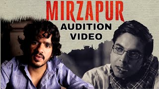 MIRZAPUR COMPOUNDER DIALOUGE AUDITION VIDEO BY ADHIRATH CHAVAN  MIRZAPUR [upl. by Kirtley]