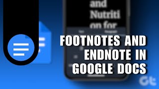 💥 How to make footnotes and endnote in Google docs in mobile  FIX Problem [upl. by Venezia634]